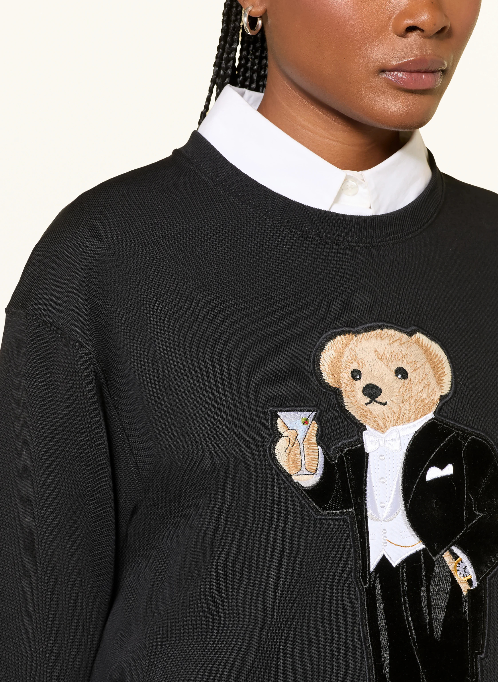 POLO RALPH LAUREN Longsleeve – SCHWARZ