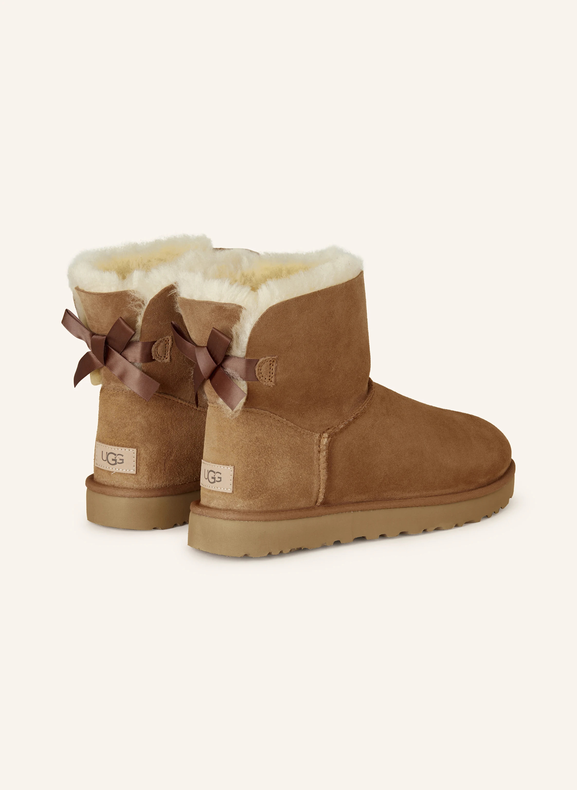 UGG Boots MINI BAILEY BOW II – COGNAC
