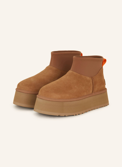 UGG Plateau-Boots CLASSIC MINI DIPPER – CAMEL