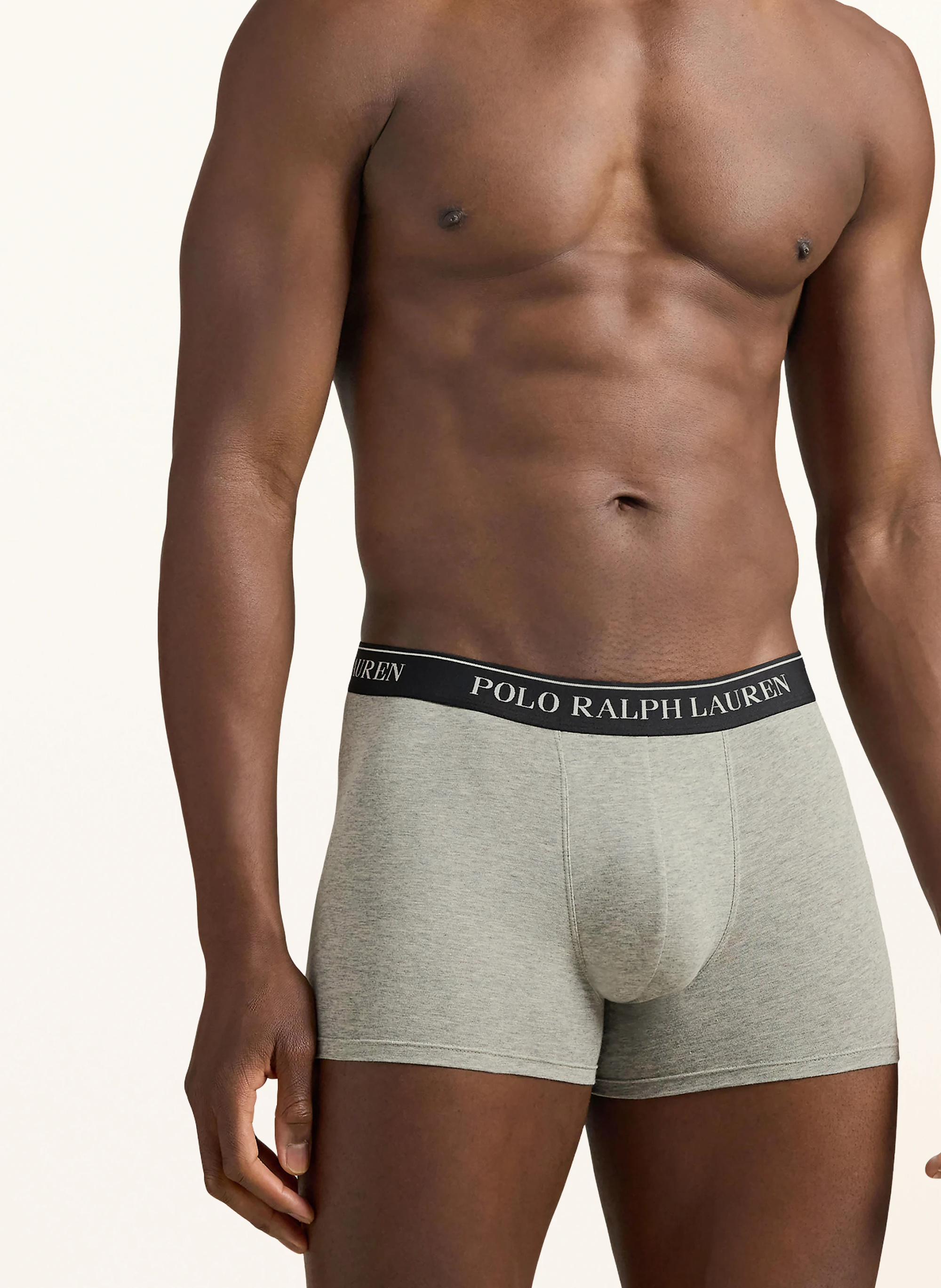 POLO RALPH LAUREN 3er-Pack Boxershorts – SCHWARZ / WEISS / GRAU
