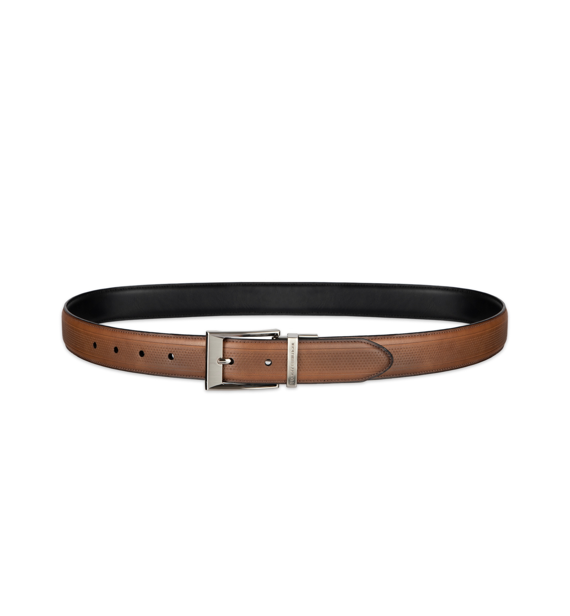 32MM STRETCH BELT - Tan/black