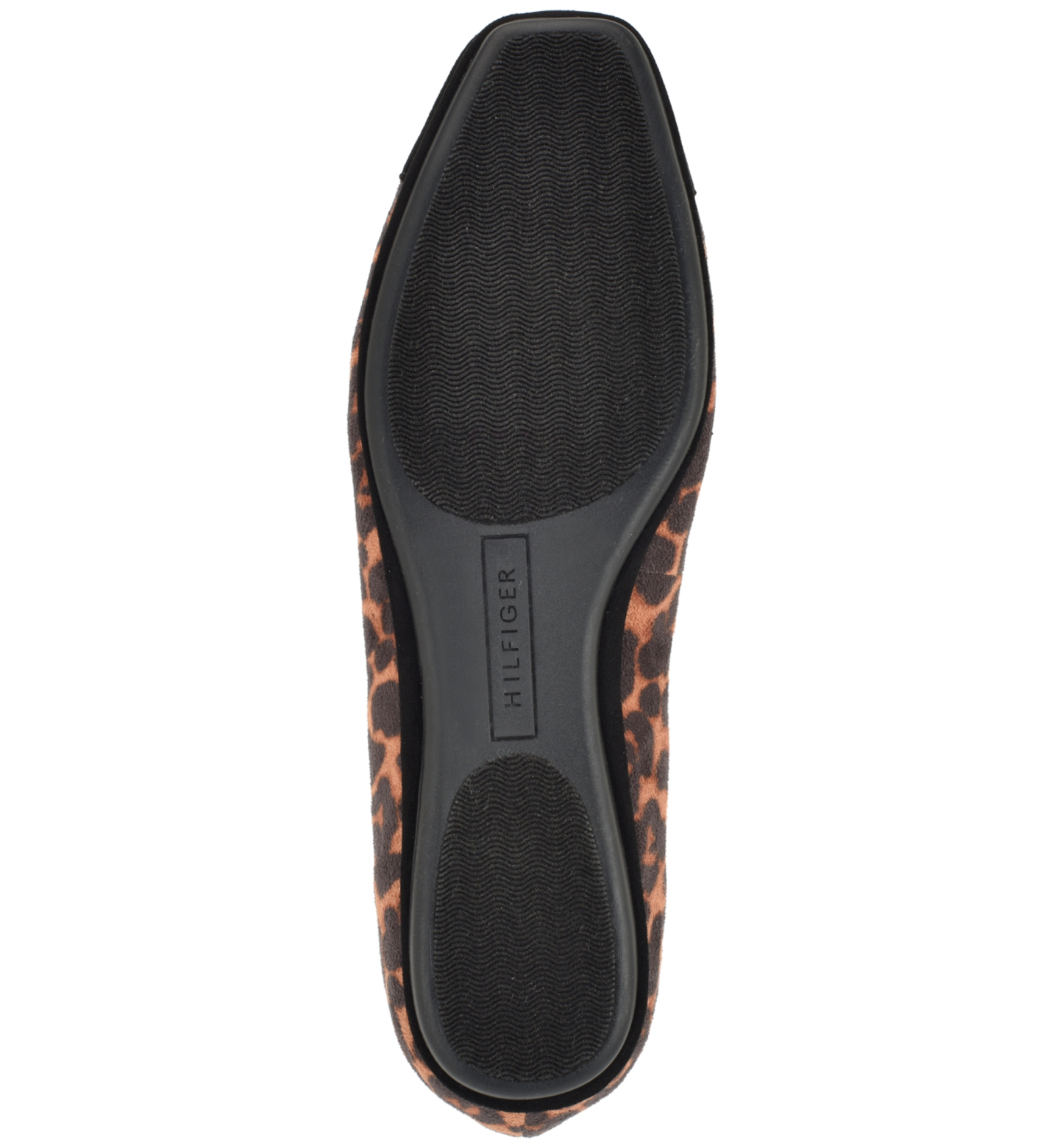Tommy Hilfiger Women's Bekim Cap Toe Ballet Flats - Light Brown Leopard Multi