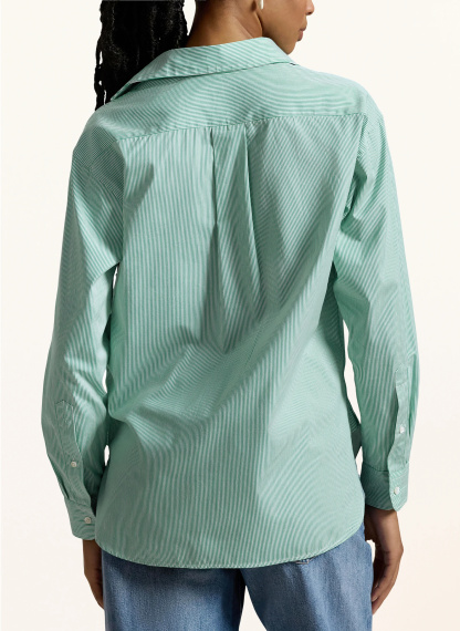 POLO RALPH LAUREN Hemdbluse – GRÜN / WEISS (1)