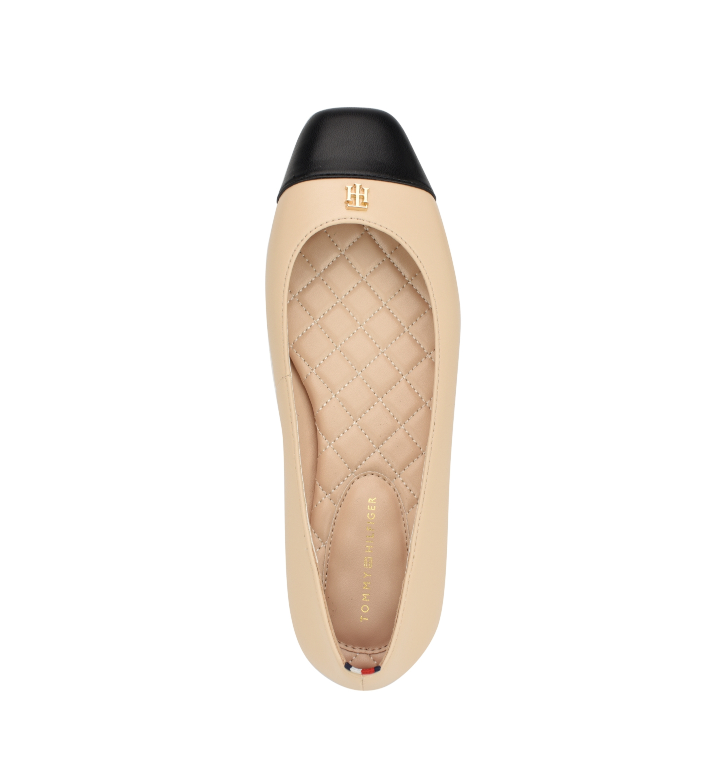 Tommy Hilfiger Women's Bekim Cap Toe Ballet Flats - Ivory