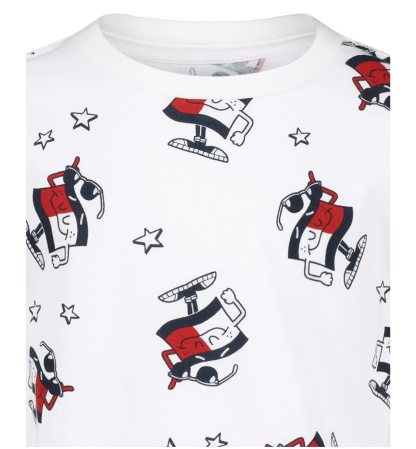 Tommy Hilfiger Boys' 2T-7 Short-Sleeve Graphic T-Shirt - Fresh White