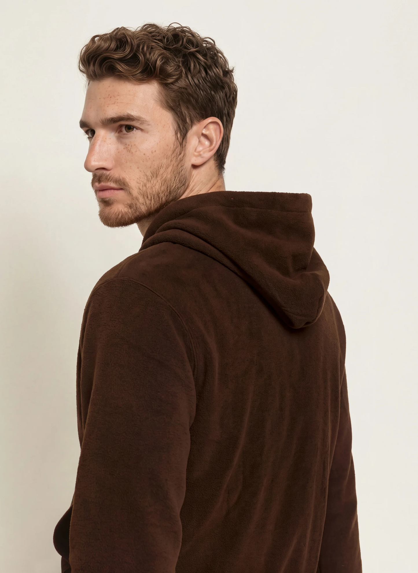 POLO RALPH LAUREN Lounge-Hoodie aus Fleece – DUNKELBRAUN