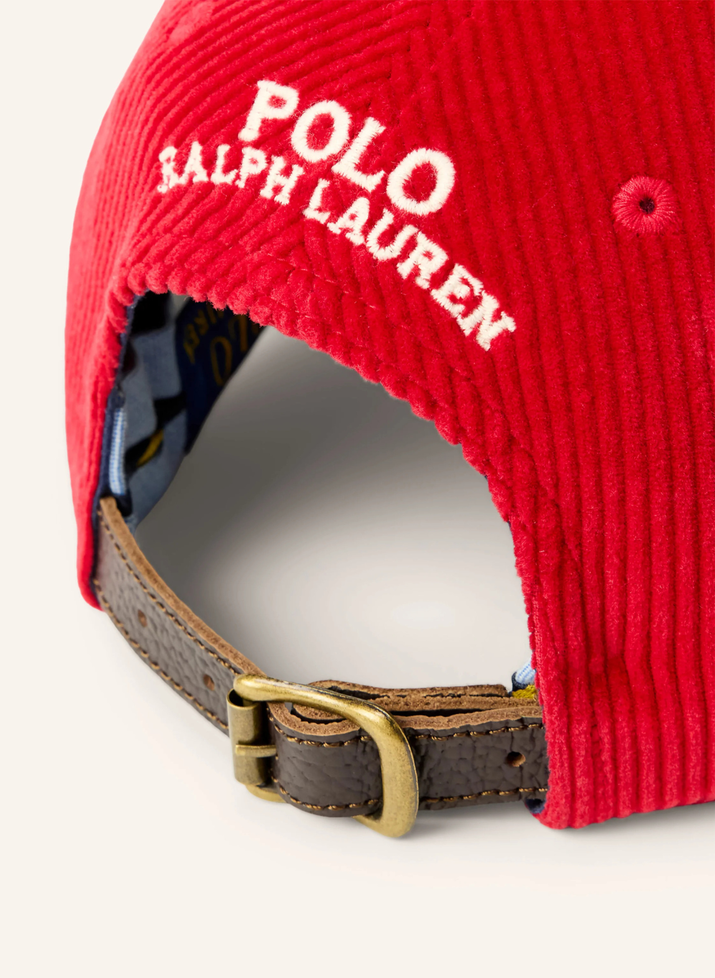 POLO RALPH LAUREN Cord-Cap – ROT