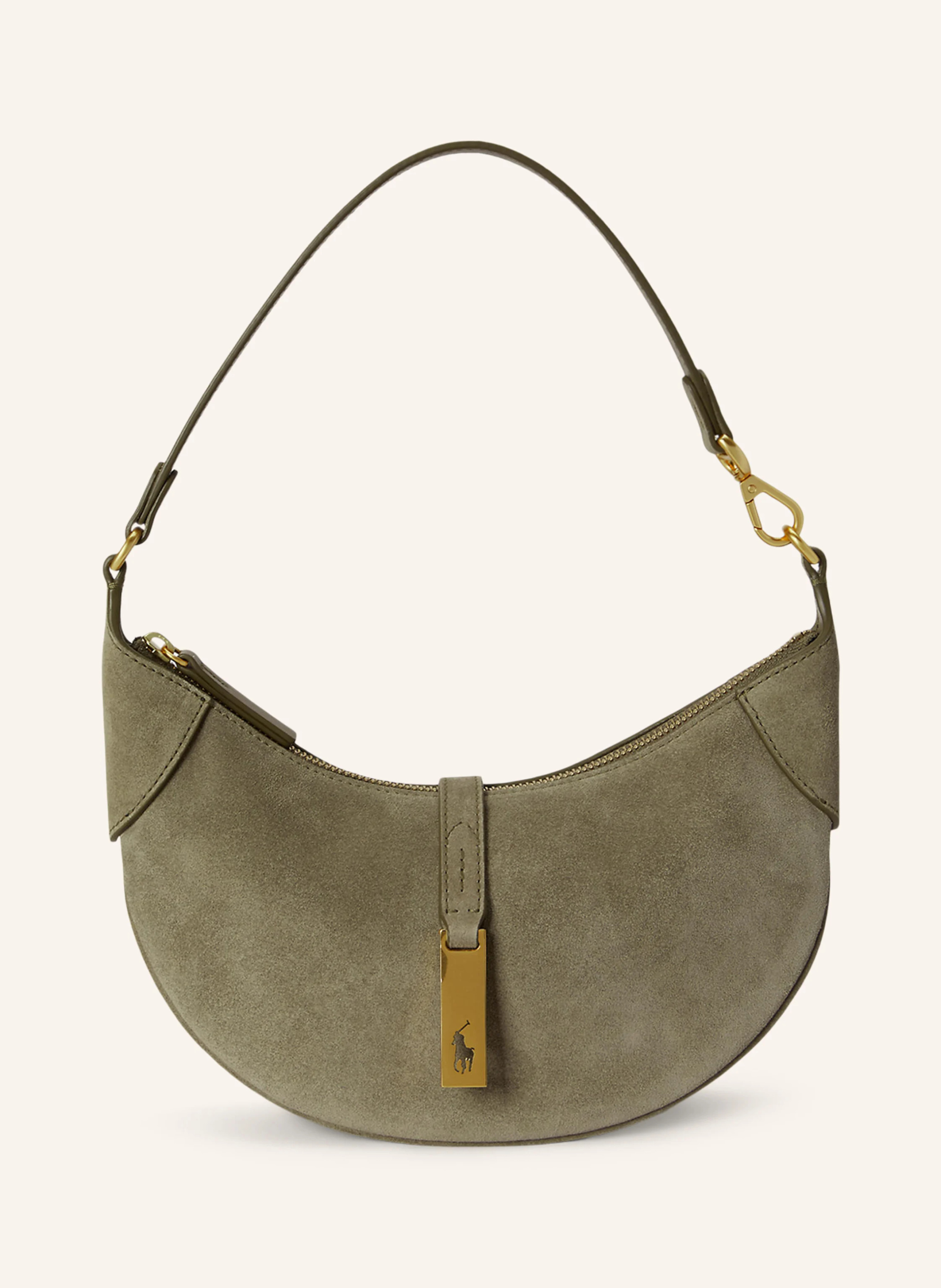 POLO RALPH LAUREN Schultertasche – HELLGRÜN / GOLD