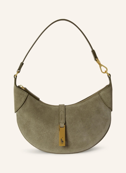 POLO RALPH LAUREN Schultertasche – HELLGRÜN / GOLD