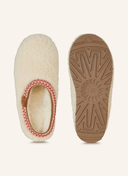 UGG Pantoletten TASMAN MAXI CURLY – ECRU