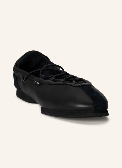 POLO RALPH LAUREN Ballerinas – SCHWARZ