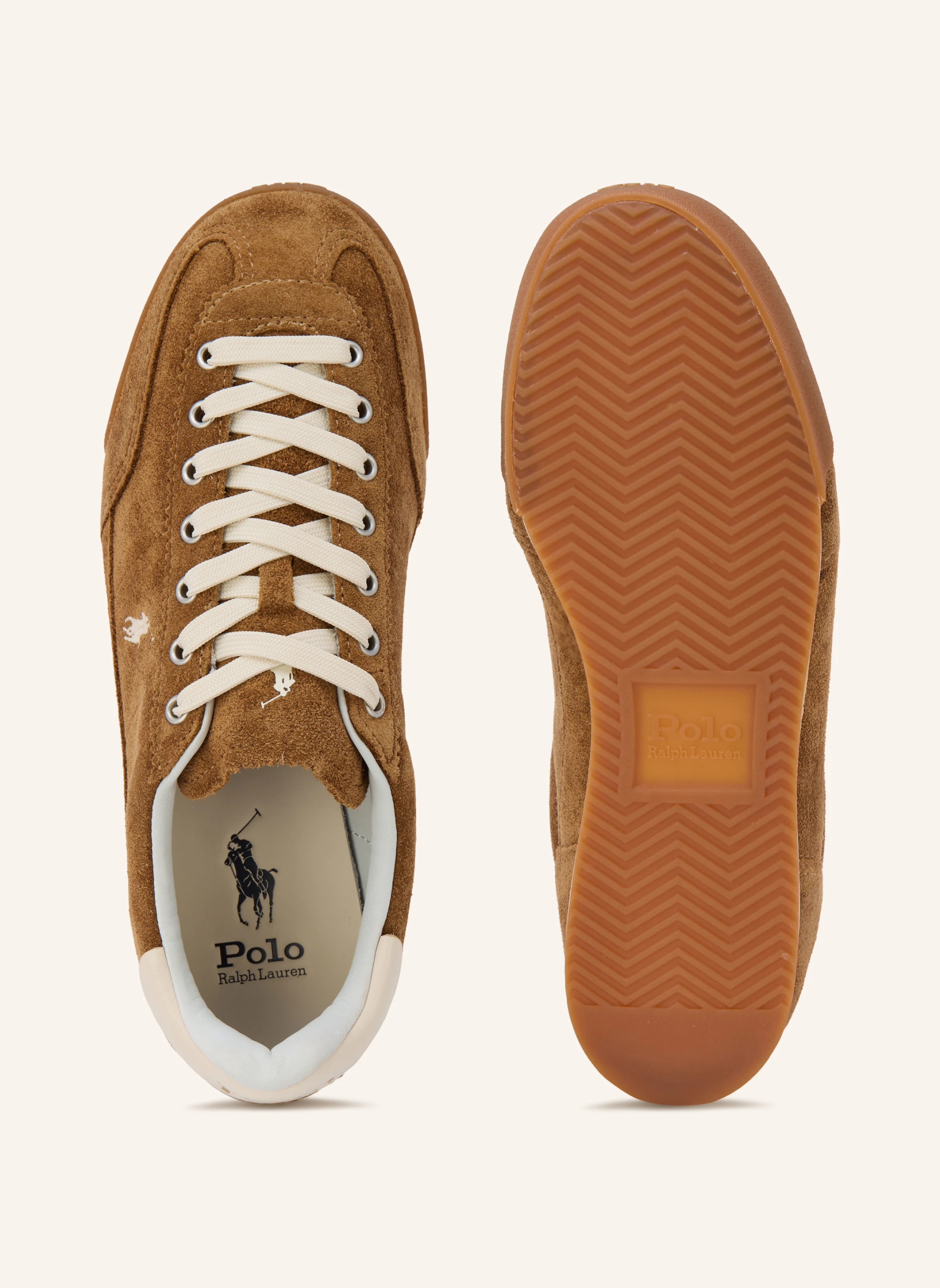 POLO RALPH LAUREN Sneaker HESTER – CAMEL / HELLBRAUN