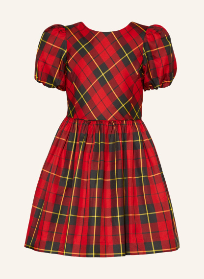 POLO RALPH LAUREN Kleid – ROT / GELB / SCHWARZ