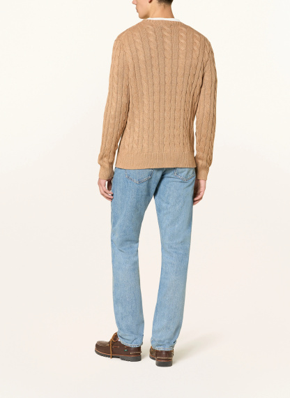 POLO RALPH LAUREN Pullover – HELLBRAUN