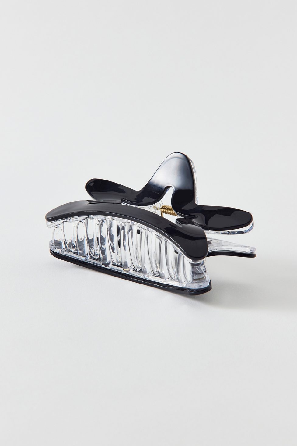 Star Resin Claw Clip - Black