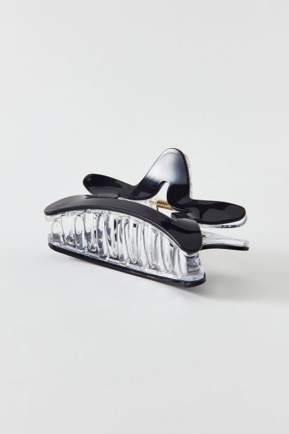 Star Resin Claw Clip - Black