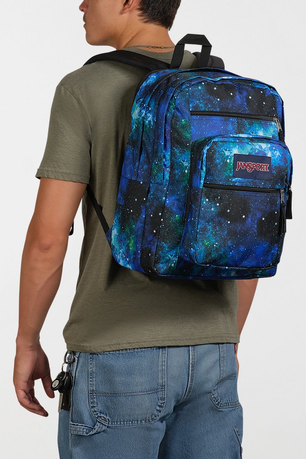 JanSport Big Student Backpack - Cyberspace Glxy