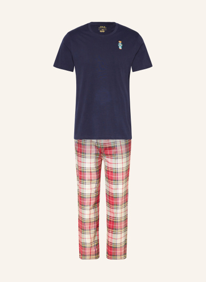 POLO RALPH LAUREN Schlafanzug – DUNKELBLAU / PINK / GRÜN