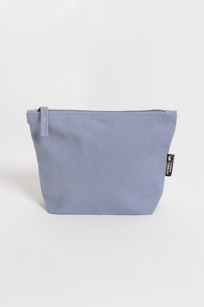 Terra Thread Organic Cotton Canvas Zippered Pouch - Lavender