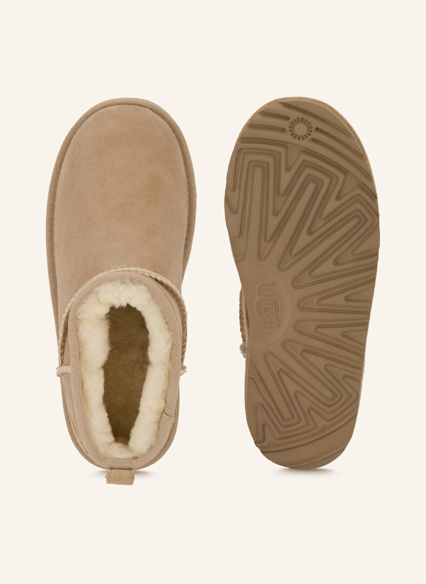 UGG Boots CLASSIC ULTRA MINI – HELLBRAUN