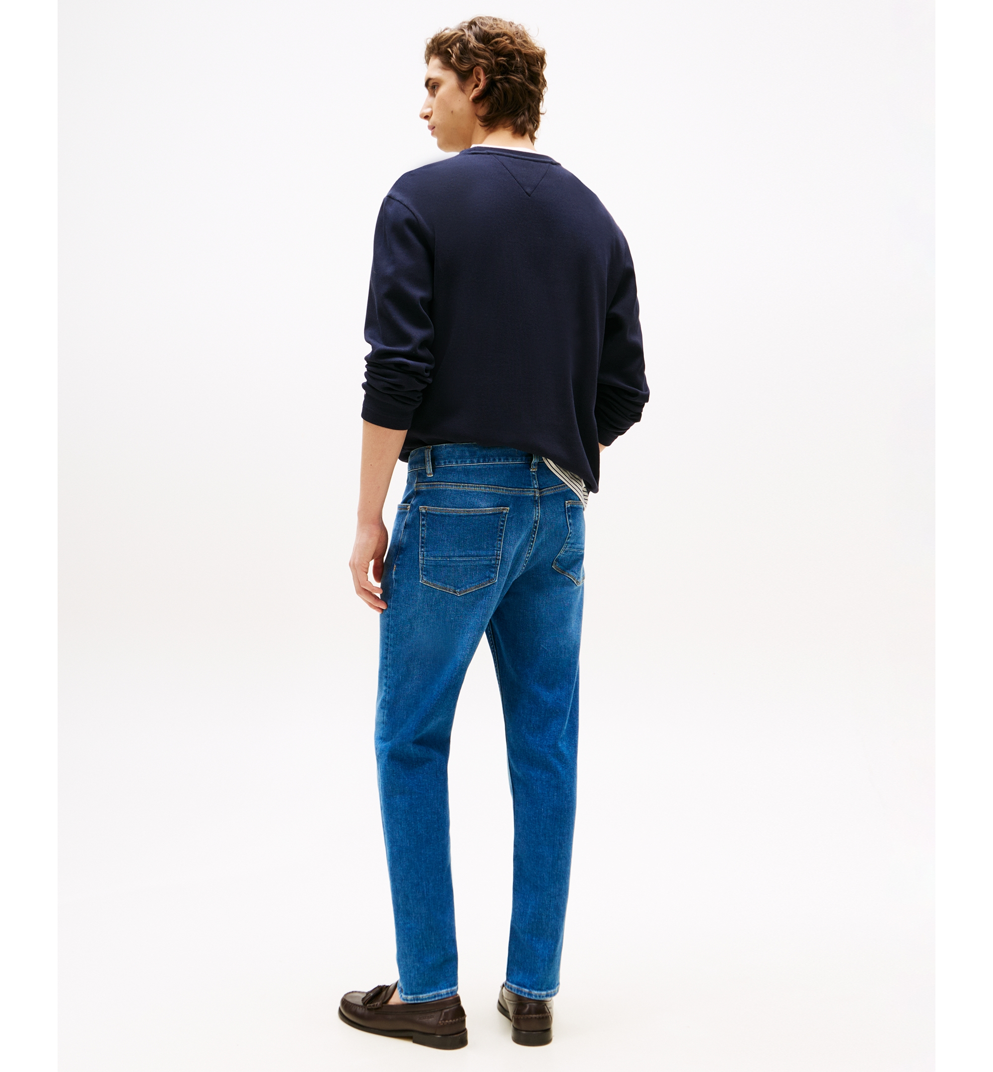 Tommy Hilfiger Men's Bleeker Slim-Fit Jeans - Mid Indigo