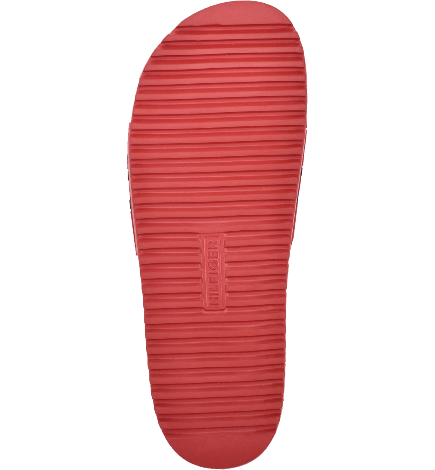 Tommy Hilfiger Men's Redder Flag Logo Pool Slide Sandals - Red