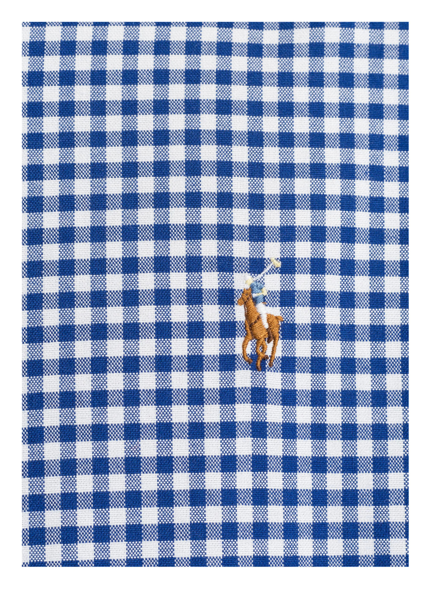 POLO RALPH LAUREN Oxfordhemd Slim Fit – WEISS / HELLBLAU
