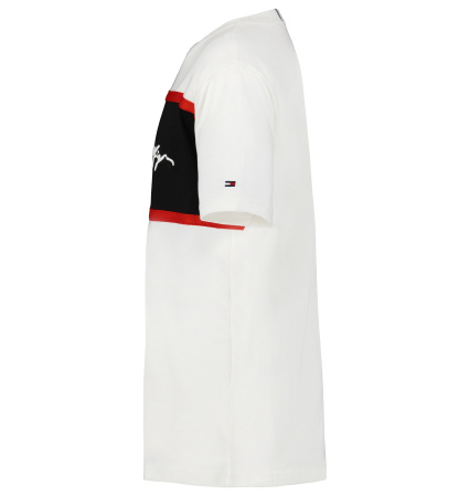 Tommy Hilfiger Boys' 2T-7 Color-Block Short-Sleeve T-Shirt - White/Header