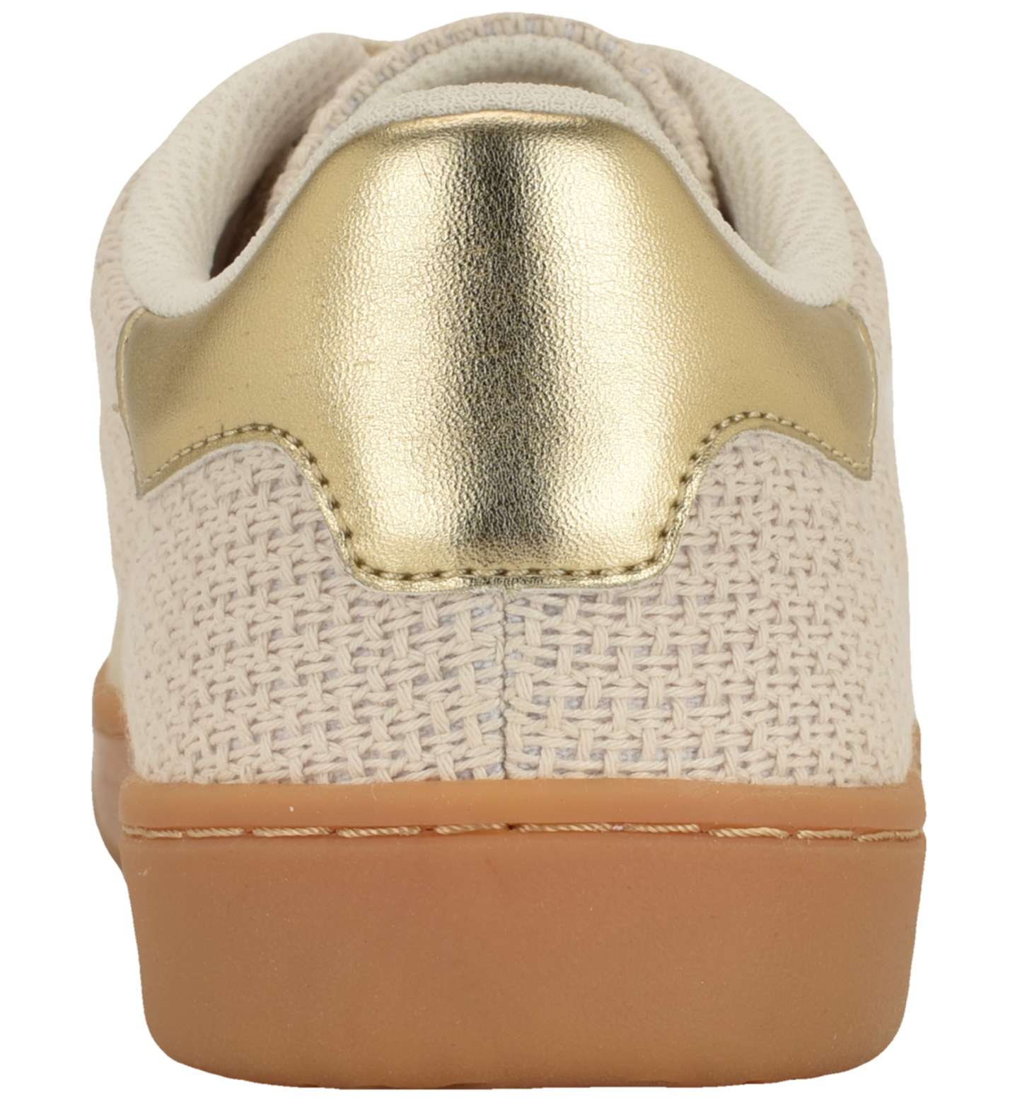 Tommy Hilfiger Women's Maisie Low Profile Lace-Up Sneakers - Gold/Beige
