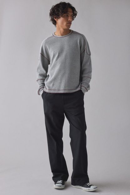 Standard Cloth Chandler Flare Trouser Pants - Black