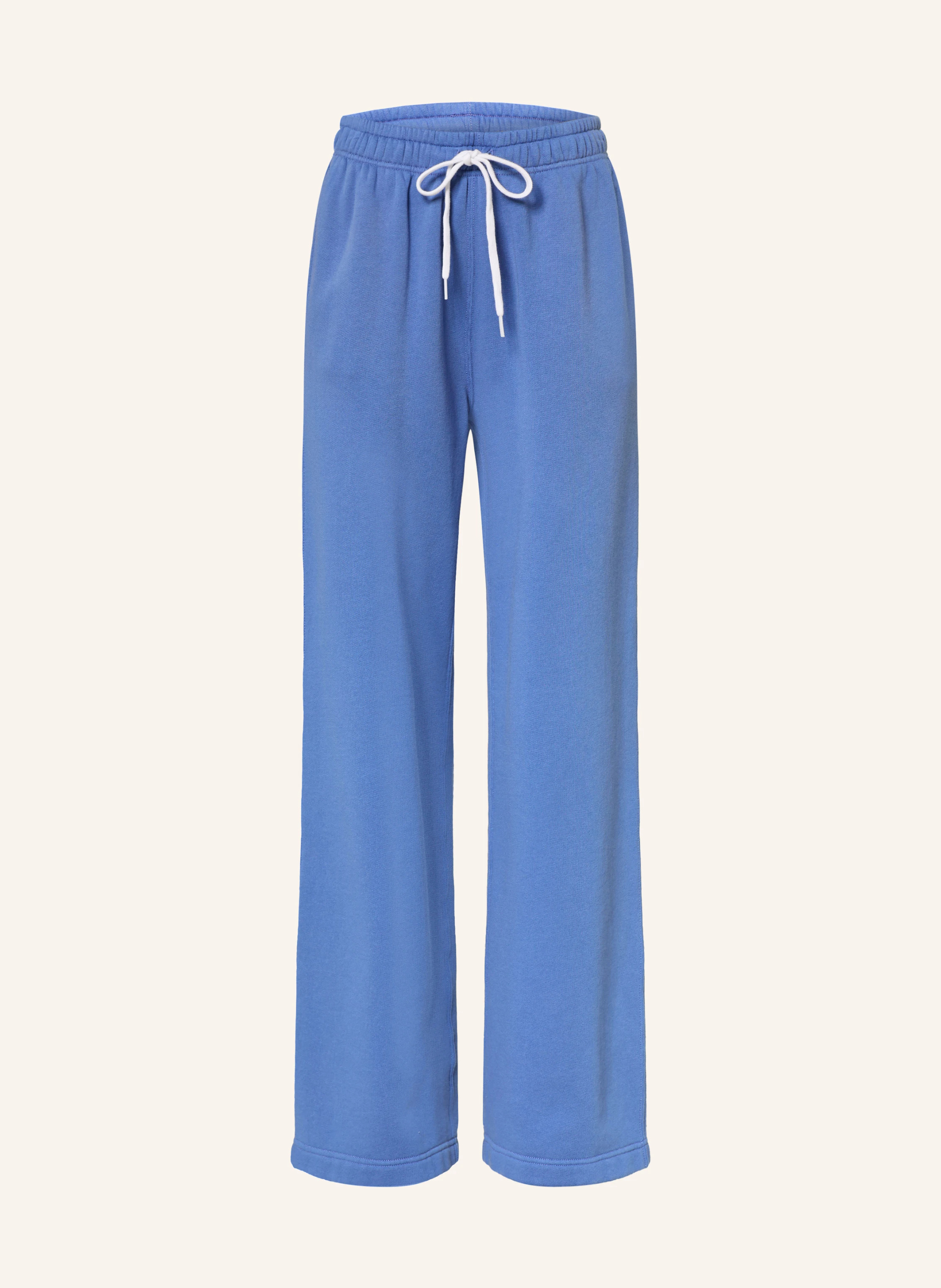 POLO RALPH LAUREN Sweatpants – BLAU / WEISS