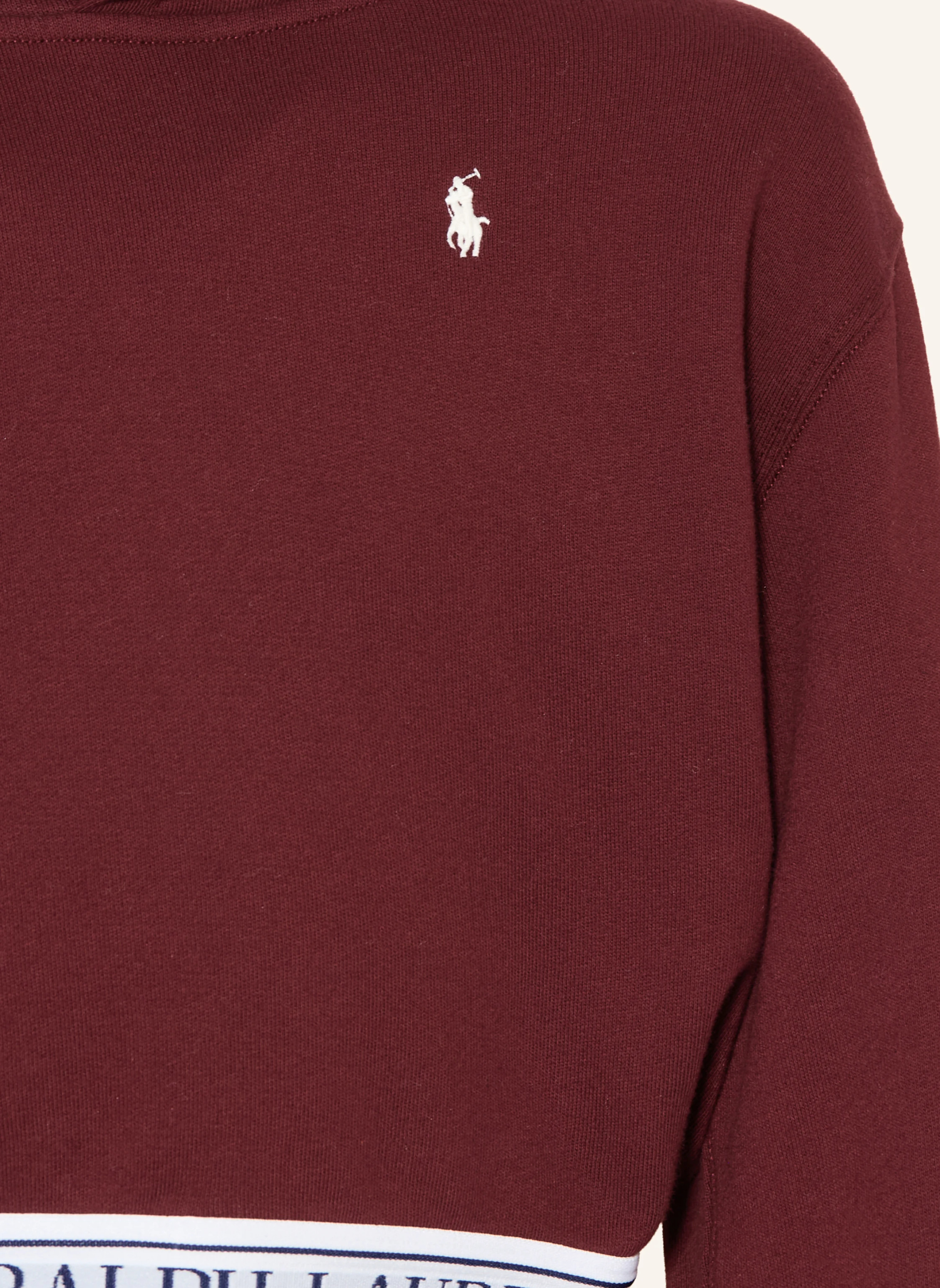 POLO RALPH LAUREN Hoodie – DUNKELROT