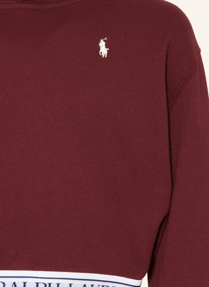 POLO RALPH LAUREN Hoodie – DUNKELROT