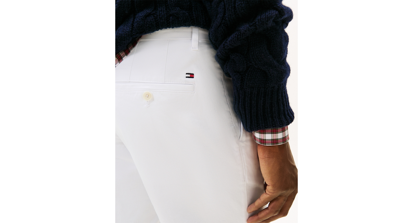 Tommy Hilfiger Men's Brooklyn 1985 9" Shorts - Optic White