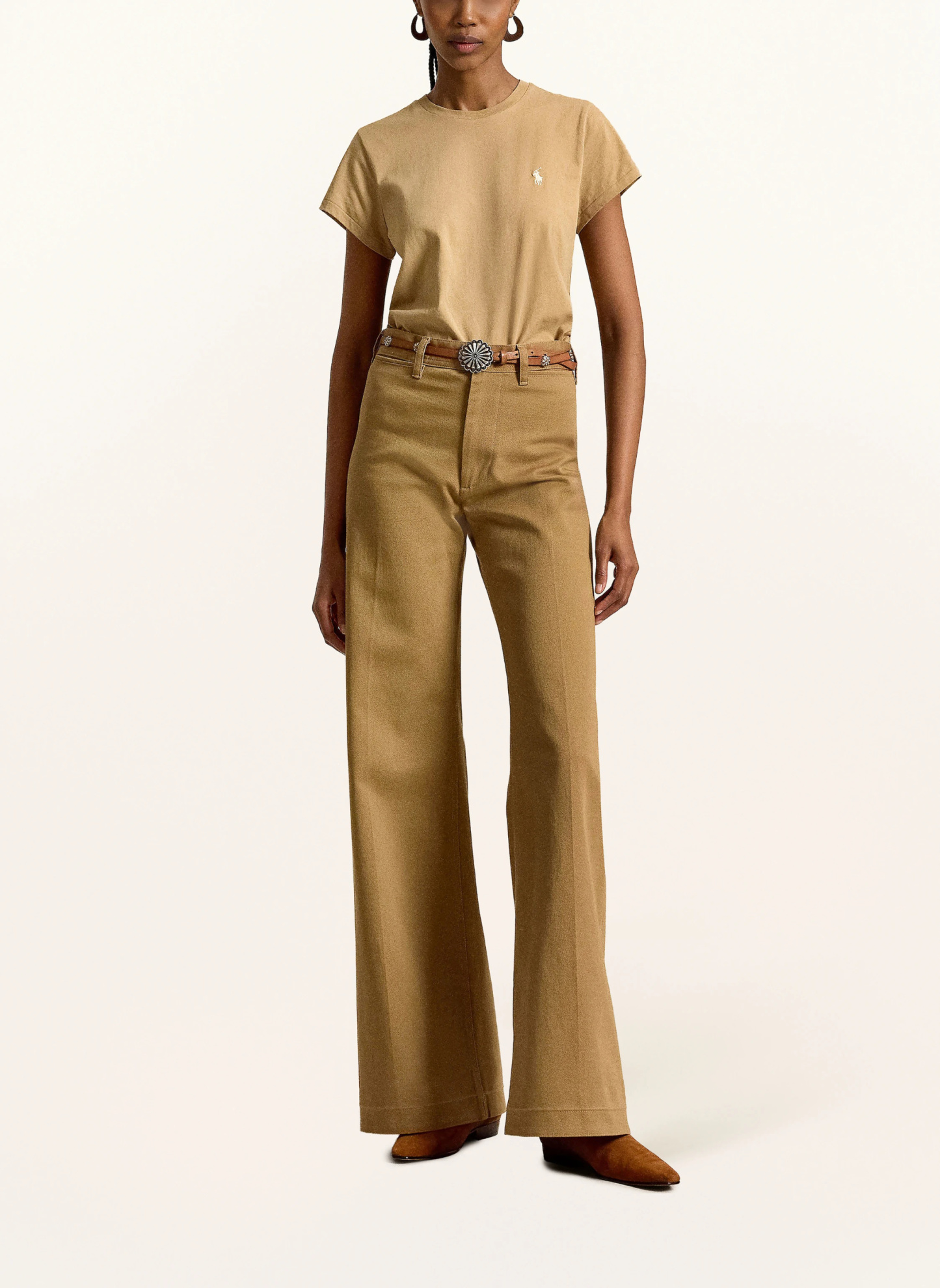 POLO RALPH LAUREN T-Shirt – CAMEL