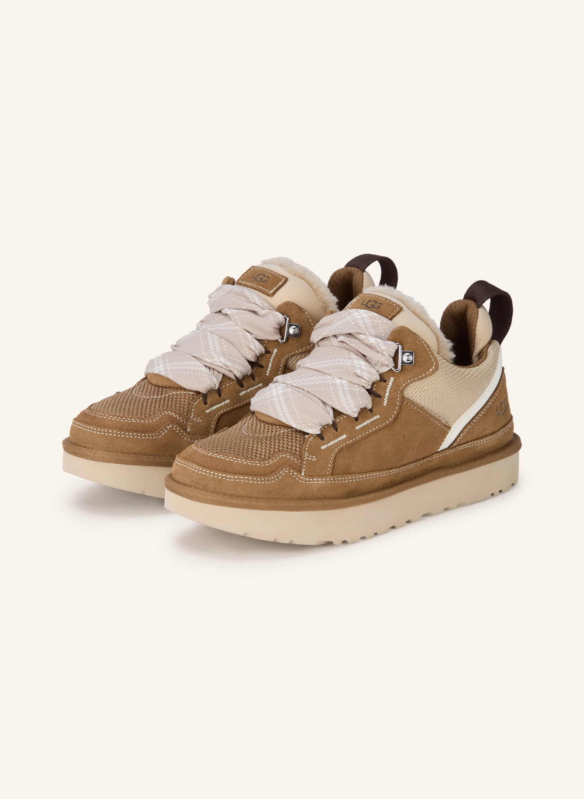 UGG Sneaker LOWMEL – CAMEL / HELLBRAUN / WEISS