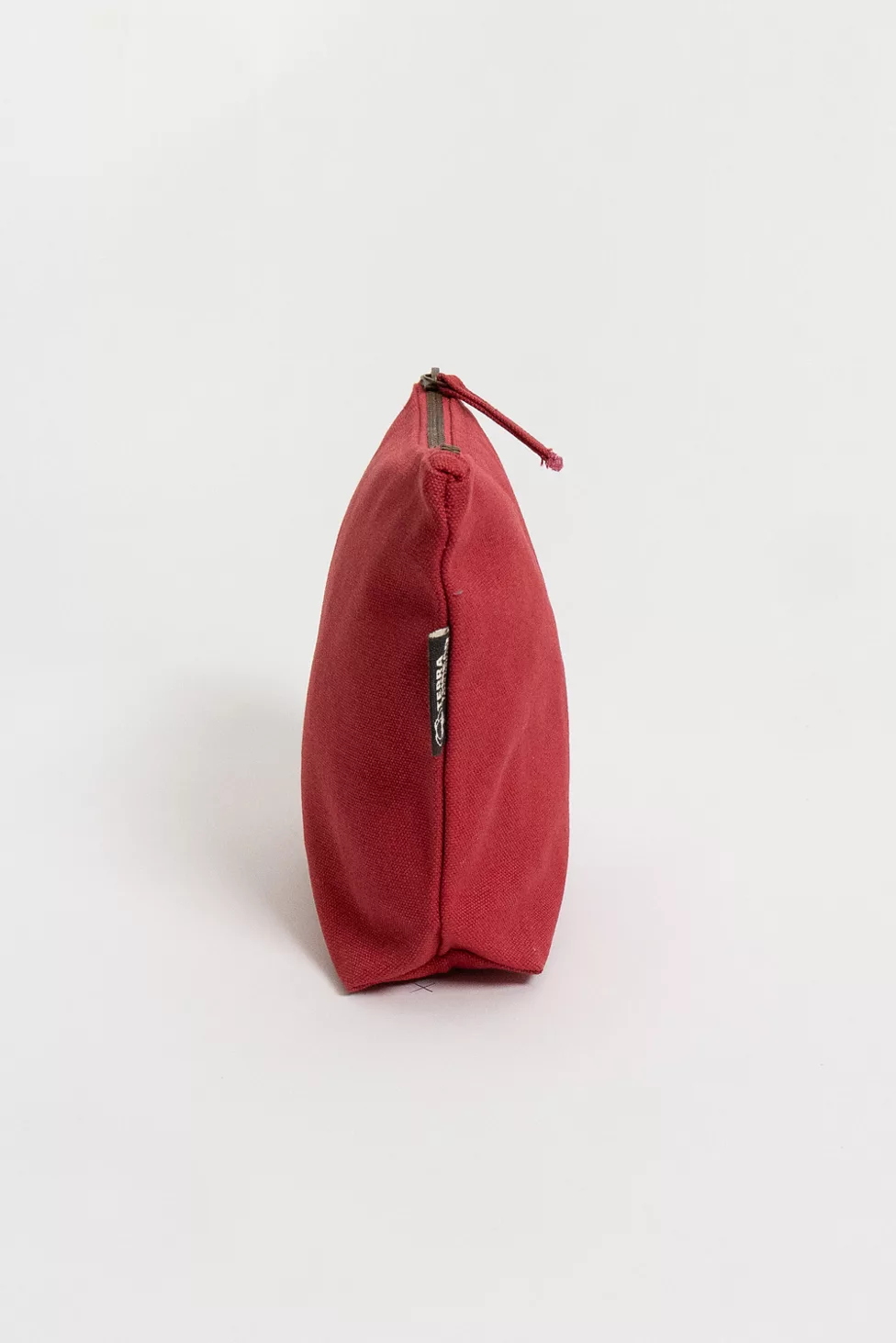 Terra Thread Organic Cotton Canvas Zippered Pouch - Red