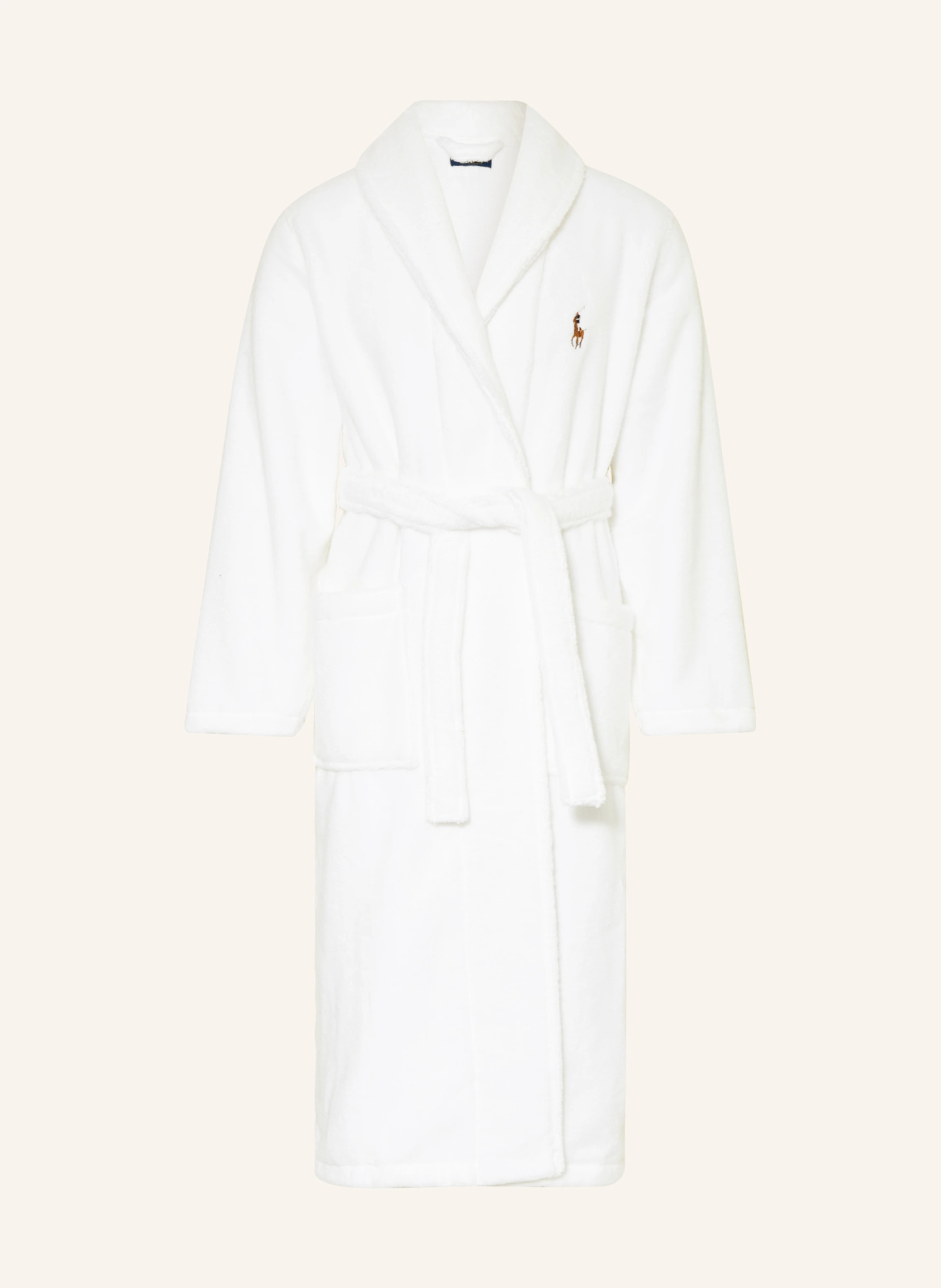 POLO RALPH LAUREN Herren-Bademantel – WEISS