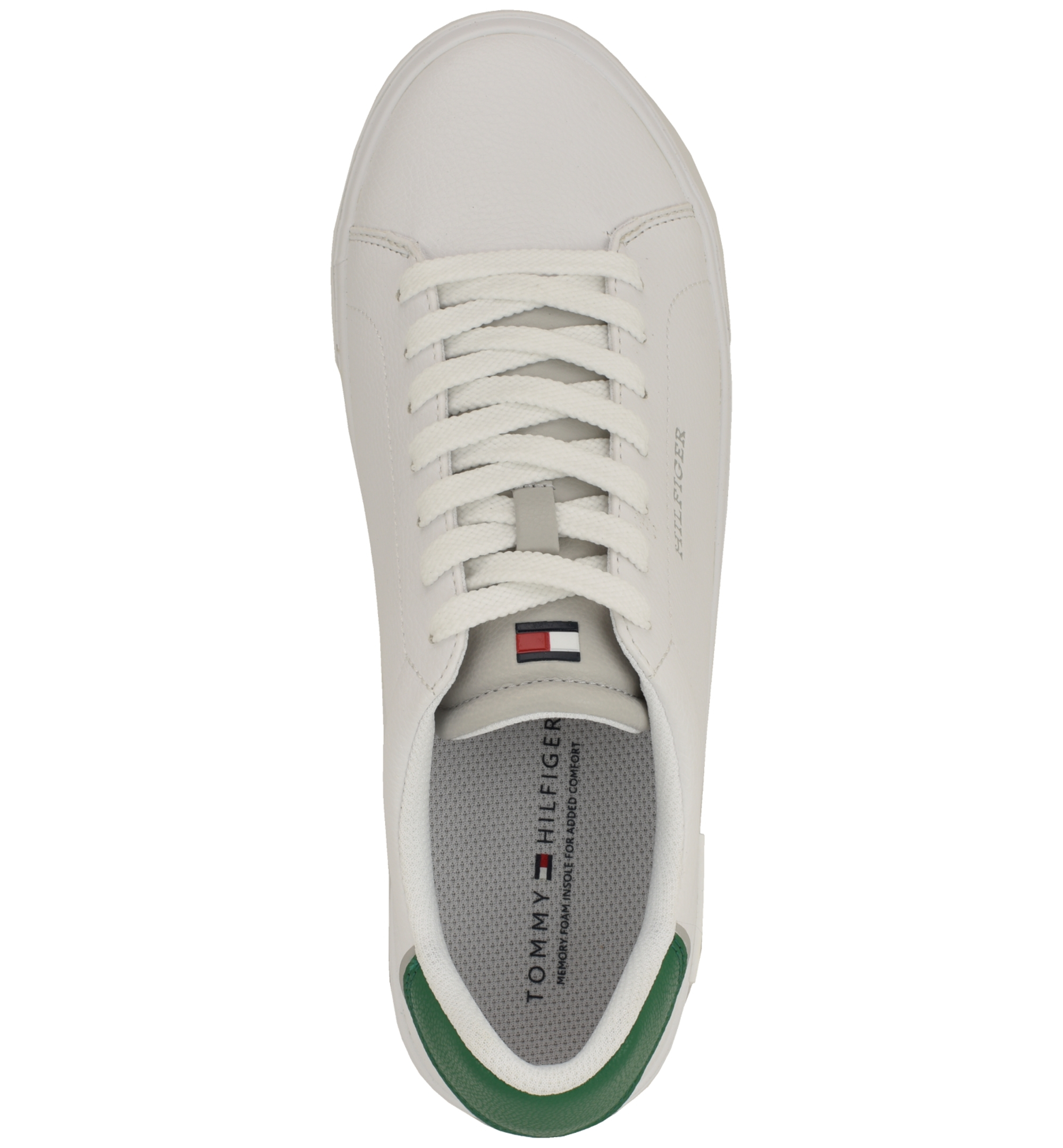 Tommy Hilfiger Men's Rawly Fashion Athletic Sneakers - White/Green