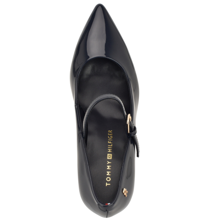 Tommy Hilfiger Women's Aveniz Mary Jane Block Heel Pump - Dark Blue