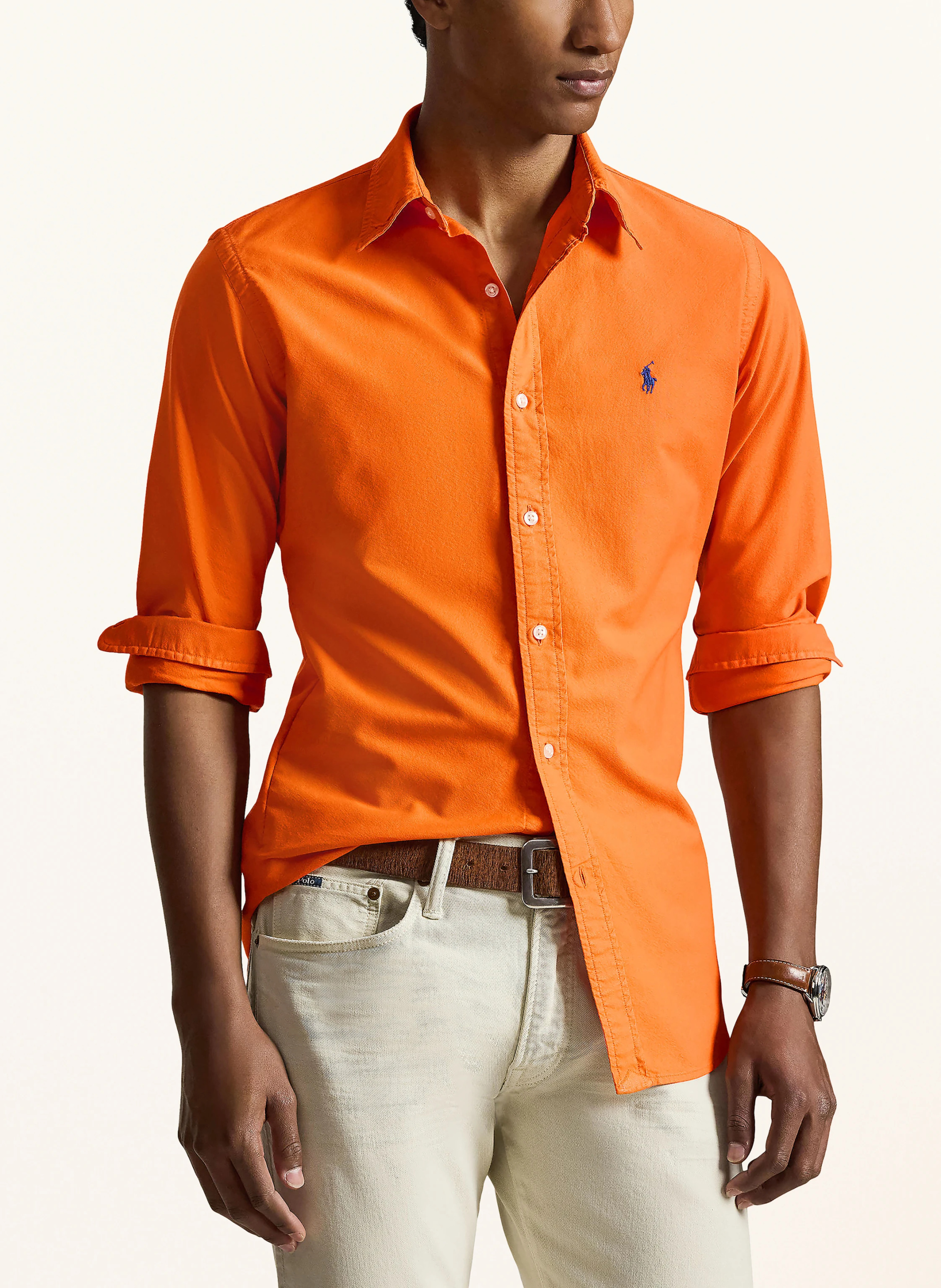 POLO RALPH LAUREN Oxfordhemd Custom Fit – ORANGE (2)