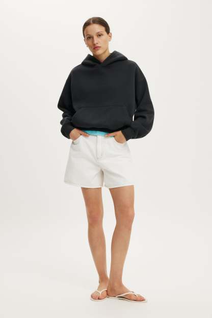 High 90 S Denim Short, VINTAGE WHITE - example image 1
