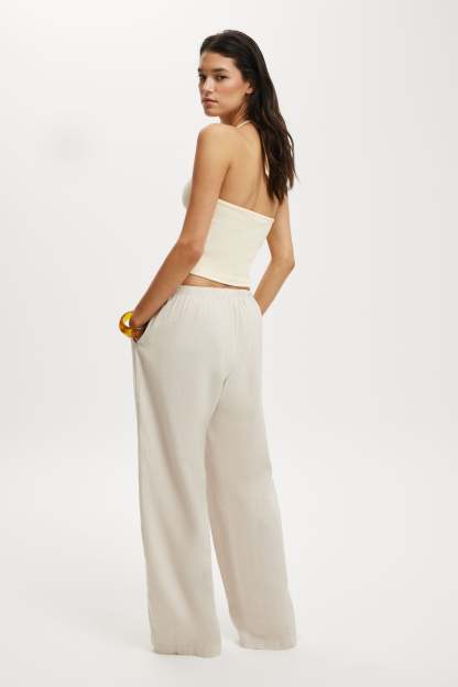 Haven Wide Leg Pant, NATURAL - example image 2
