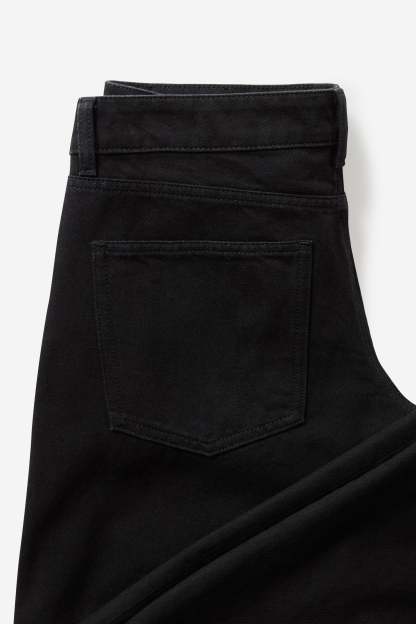 Low Rise Wide Jean, AQUARIUS BLACK - example image 5