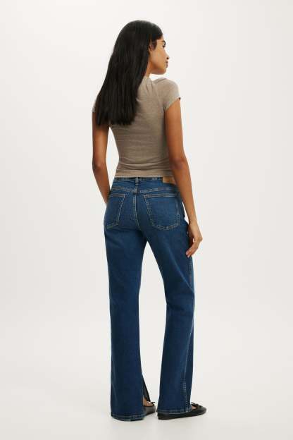 Stretch Slim Straight Jean, SCORPIO BLUE SPLIT - example image 2