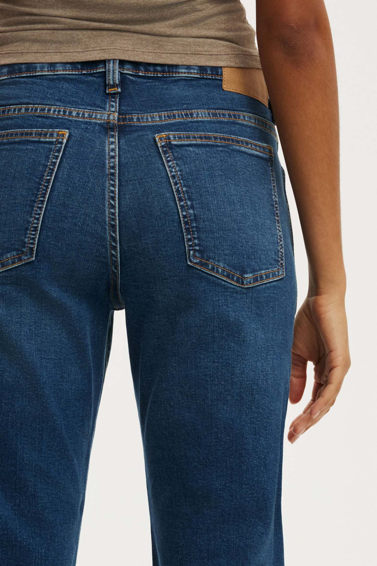 Stretch Slim Straight Jean, SCORPIO BLUE SPLIT - example image 4
