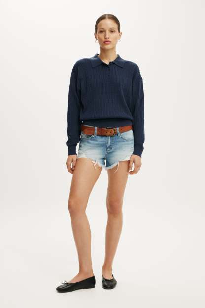 Saturday Denim Short, CALMWATER BLUE - example image 1