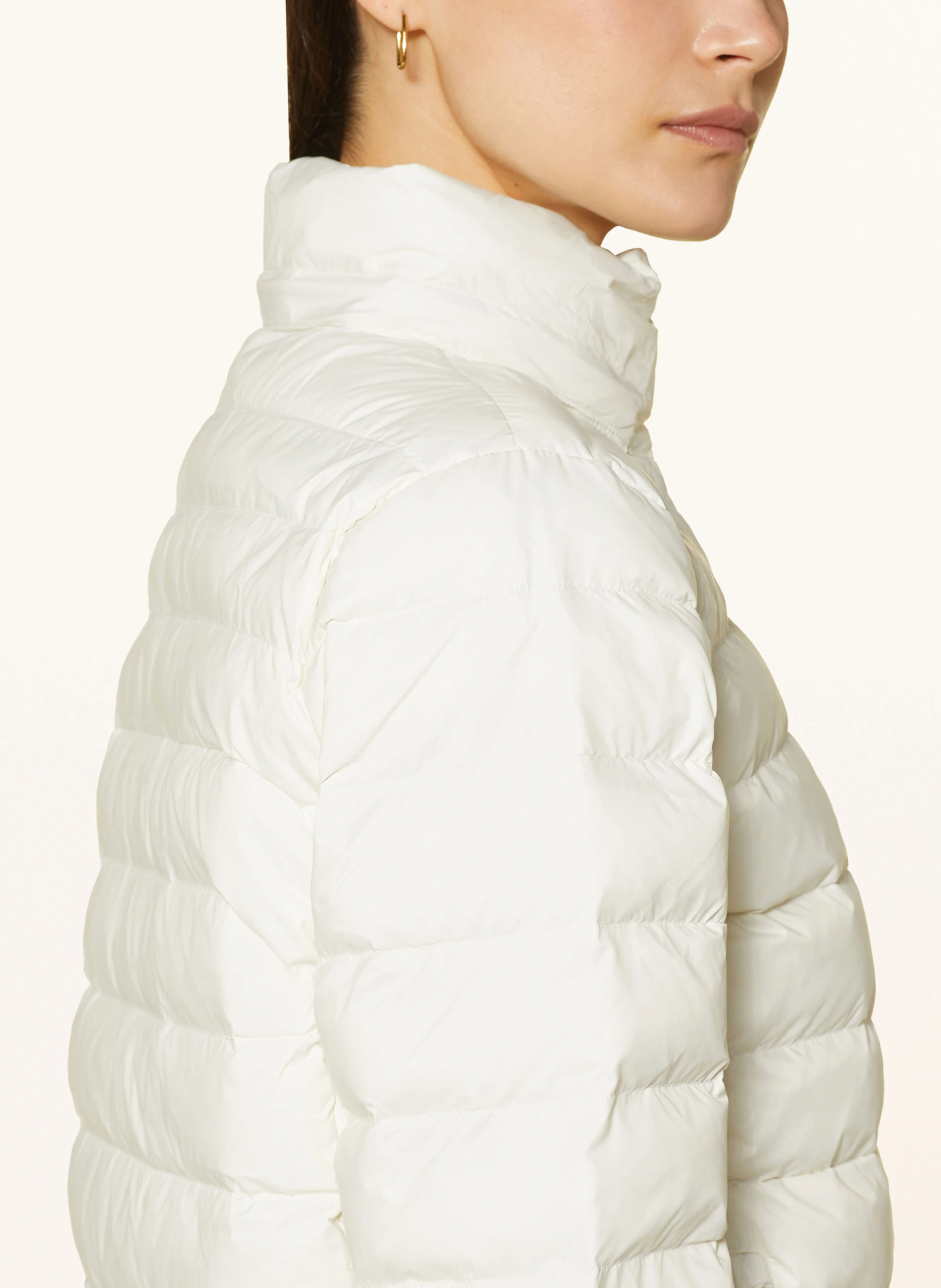 POLO RALPH LAUREN Steppjacke mit abnehmbarer Kapuze – CREME