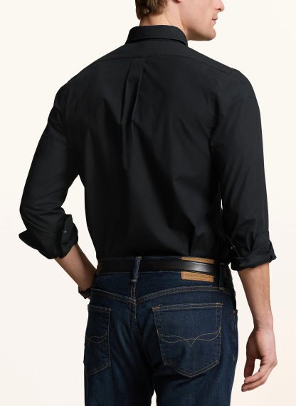 POLO RALPH LAUREN Hemd Slim Fit – SCHWARZ