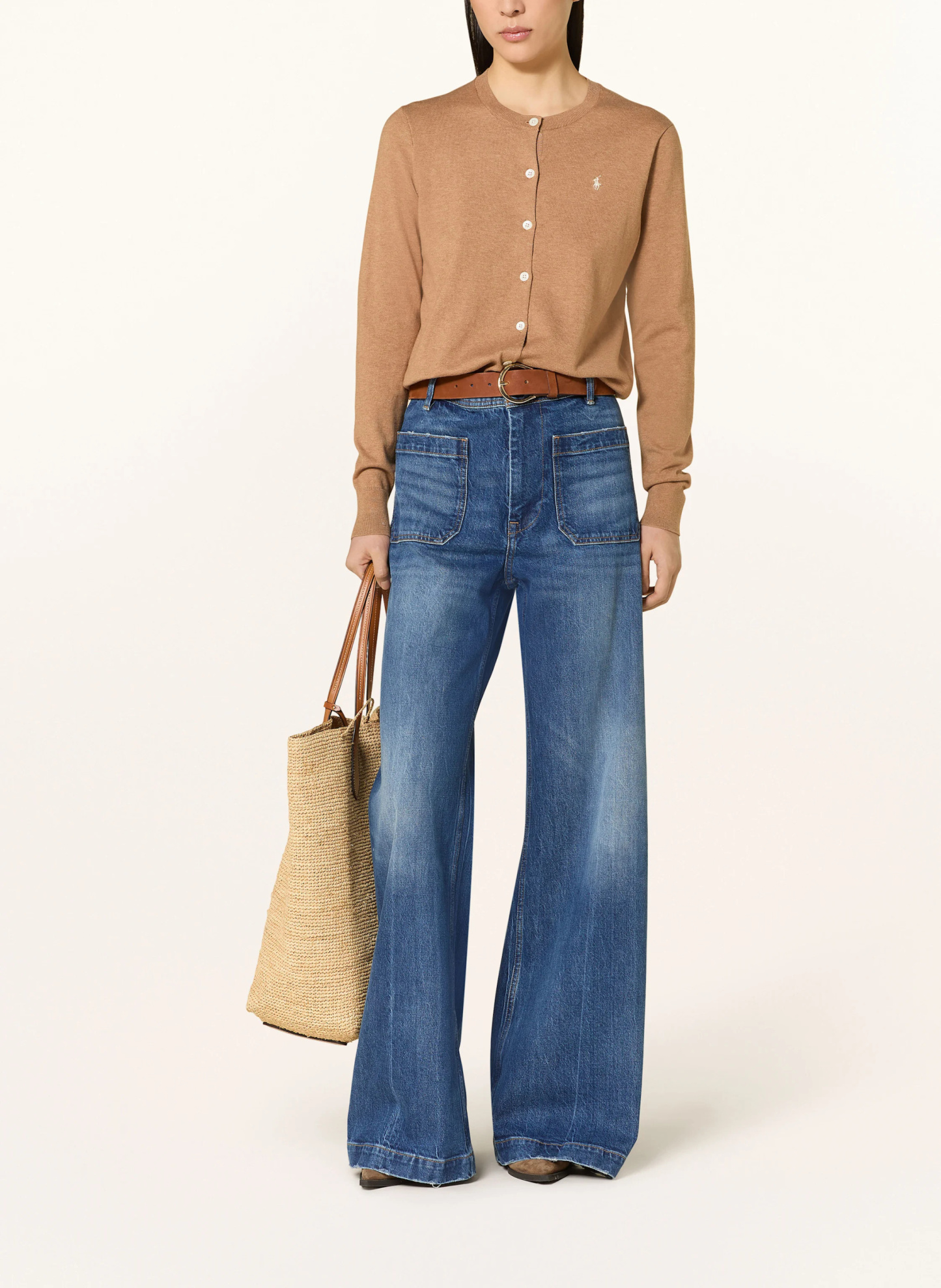 POLO RALPH LAUREN Flared Jeans – 001 CANDAZE WASH